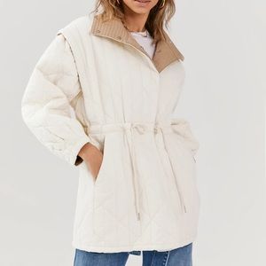 Something Navy Daphne Quilted Jacket